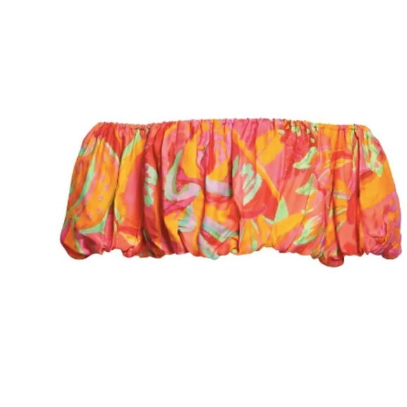 NEW Farm Rio Fruit Brush Crop Top - Picture 5 of 5